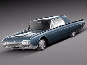 Thunderbird 1961 Modello 3D