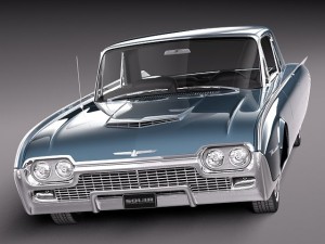Thunderbird 1961 3D Model