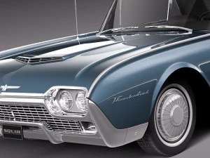 Thunderbird 1961 Modello 3D