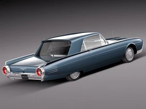Thunderbird 1961 Modello 3D