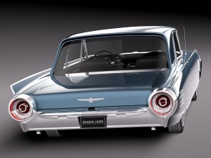 Thunderbird 1961 3D Model