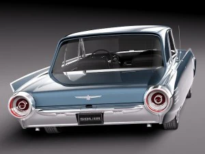 Thunderbird 1961 Modello 3D