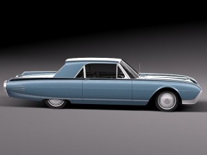 Thunderbird 1961 3D Model