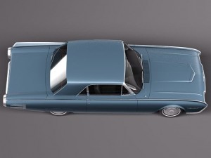 Thunderbird 1961 3D Model