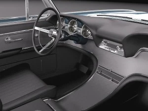 Thunderbird 1961 Modello 3D