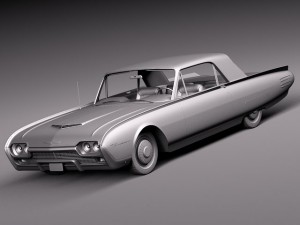Thunderbird 1961 3D Model