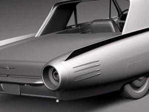 Thunderbird 1961 Modello 3D