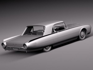 Thunderbird 1961 3D Model