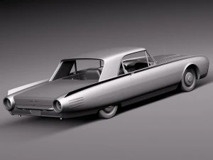Thunderbird 1961 Modello 3D