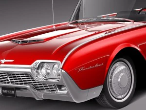 Thunderbird 1961 Modello 3D