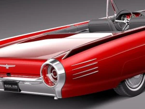 Thunderbird 1961 Modello 3D