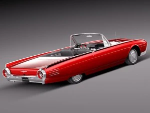 Thunderbird 1961 Modello 3D