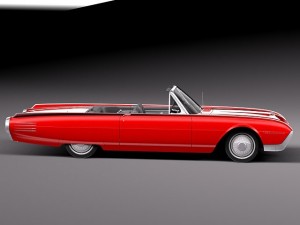 Thunderbird 1961 3D Model