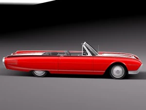 Thunderbird 1961 Modello 3D