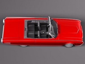 Thunderbird 1961 3D Model