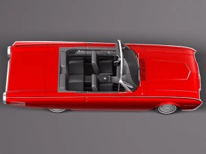 Thunderbird 1961 Modello 3D