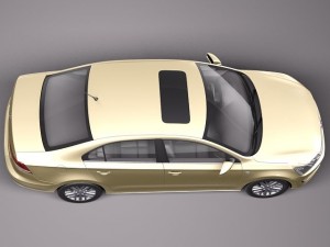 Volkswagen Santana 2014 Model 3D