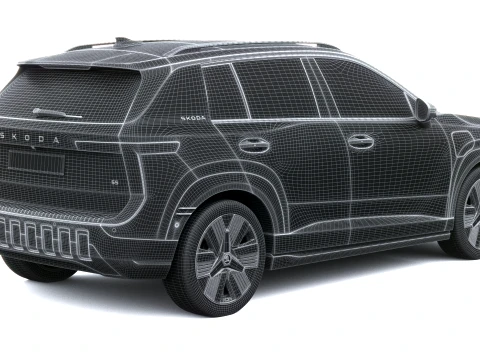 Skoda Epiq 2027 3D Model