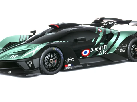 Bugatti Bolide 2025 3D Model