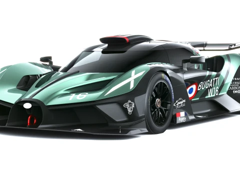 Bugatti Bolide 2025 3D Model