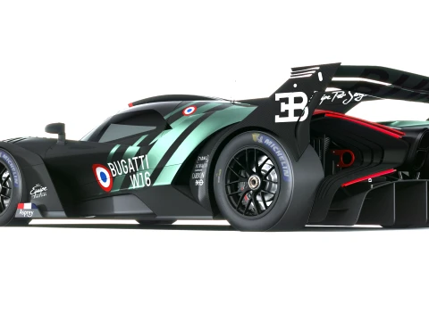 Bugatti Bolide 2025 3D Model