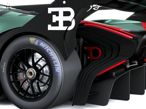 Bugatti Bolide 2025 3D Model