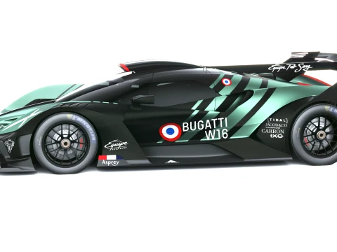 Bugatti Bolide 2025 3D Model
