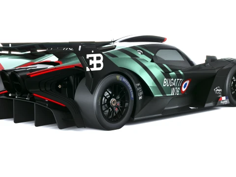 Bugatti Bolide 2025 3D Model