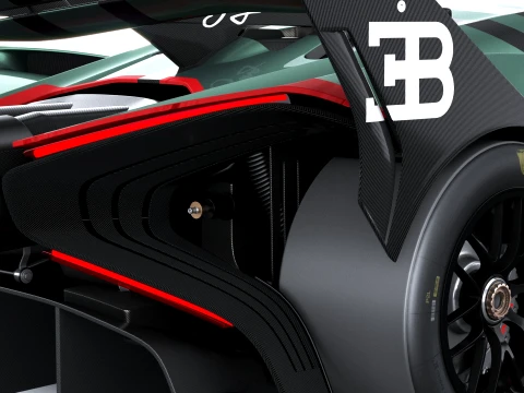Bugatti Bolide 2025 3D Model