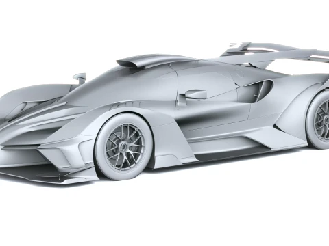 Bugatti Bolide 2025 3D Model