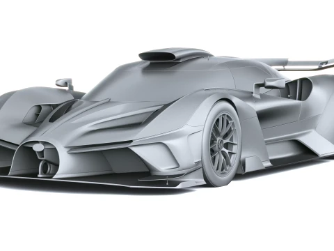 Bugatti Bolide 2025 3D Model