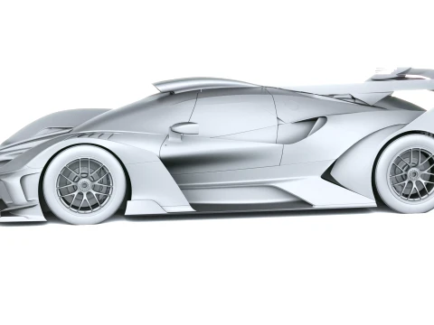 Bugatti Bolide 2025 3D Model