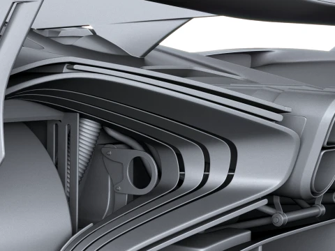 Bugatti Bolide 2025 3D Model