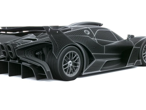 Bugatti Bolide 2025 3D Model