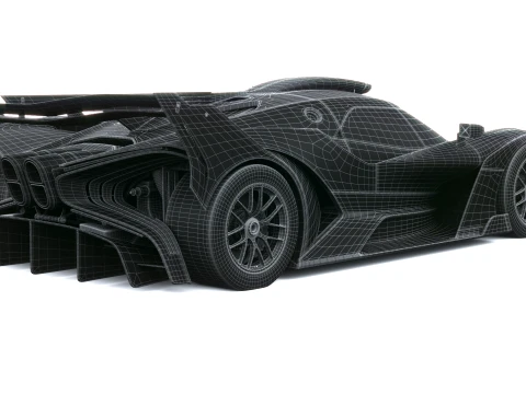Bugatti Bolide 2025 3D Model