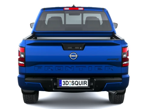 Nissan Frontier Sport Edition 2027 3D Model