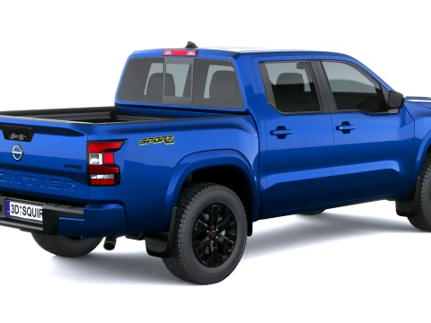 Nissan Frontier Sport Edition 2027 3D Model
