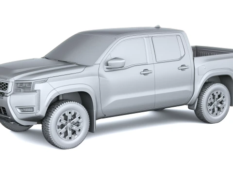 Nissan Frontier Sport Edition 2027 3D Model