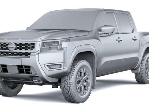 Nissan Frontier Sport Edition 2027 3D Model