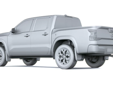 Nissan Frontier Sport Edition 2027 3D Model