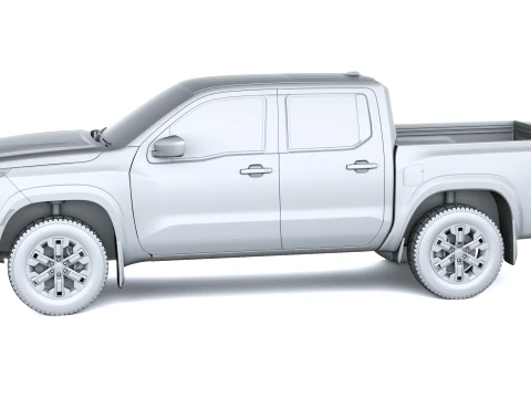 Nissan Frontier Sport Edition 2027 3D Model
