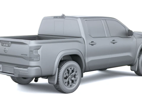 Nissan Frontier Sport Edition 2027 3D Model
