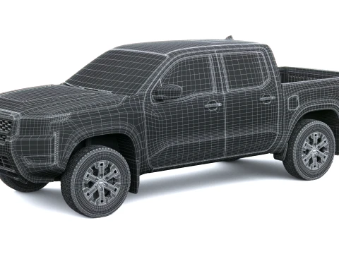 Nissan Frontier Sport Edition 2027 3D Model