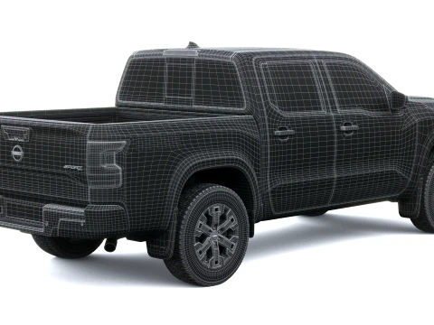Nissan Frontier Sport Edition 2027 3D Model