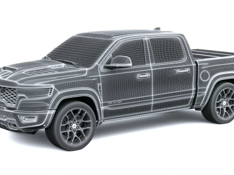Ram 1500 Rumble Bee 2027 3D Modell