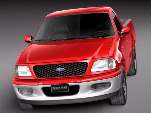 F-150 1997-2003 3D 模型