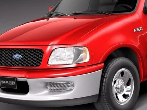 F-150 1997-2003 3D Model