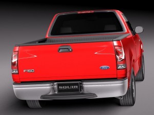 F-150 1997-2003 3D 模型