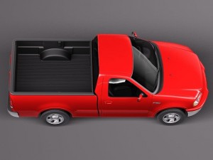 F-150 1997-2003 3D 模型