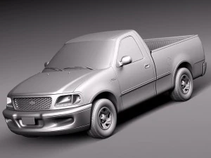 F-150 1997-2003 3D Model